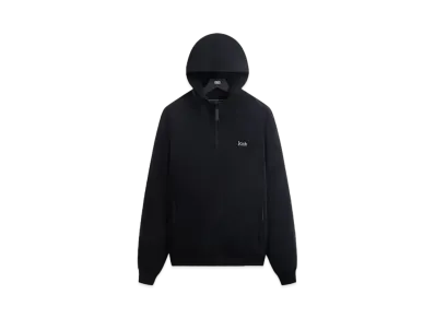 Kith Coleman Quarter Zip Hoodie "Black"