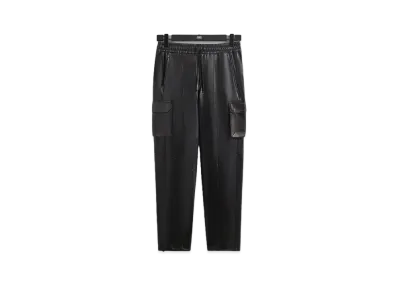 Kith Leather Sennet II Cargo Pant "Black"