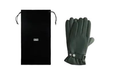 Kith Manhattan Leather Gloves "Stadium"