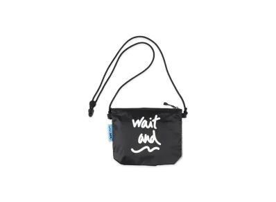 WIND AND SEA x RON LOUIS Light Nylon Sacoche "Black"