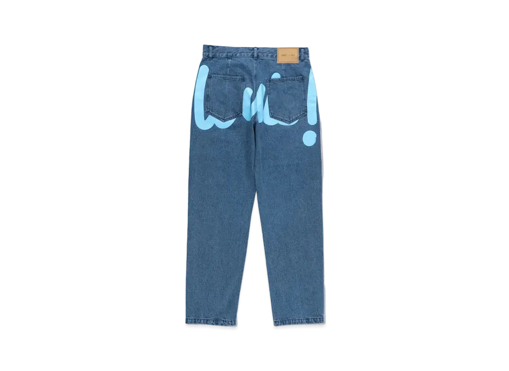 WIND AND SEA x RON LOUIS Denim Pants "Mid Wash"