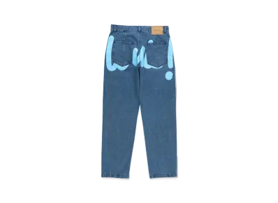 WIND AND SEA x RON LOUIS Denim Pants "Mid Wash"