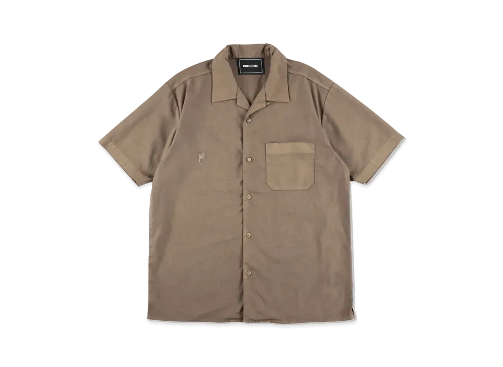 WIND AND SEA x RON LOUIS Retro Brown H/S Shirt "Brown"