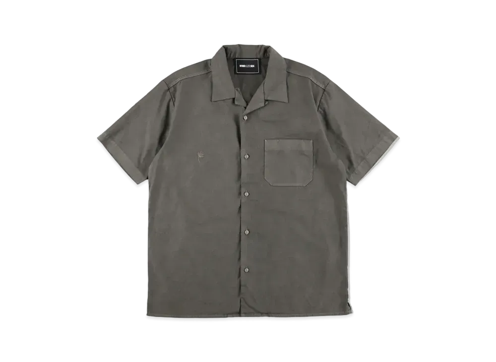 WIND AND SEA x RON LOUIS Retro Brown H/S Shirt "Black"