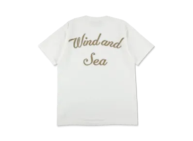 WIND AND SEA x RON LOUIS Retro Brown Tee "White"