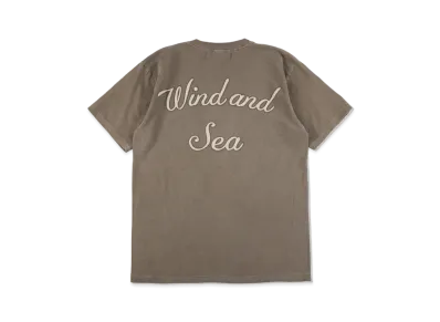 WIND AND SEA x RON LOUIS Retro Brown Tee "Brown"