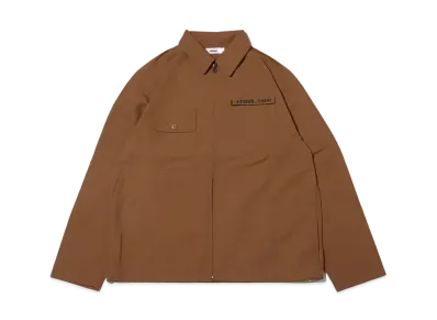 atmos C/N Zipper Field Shirt Jacket "Beige"