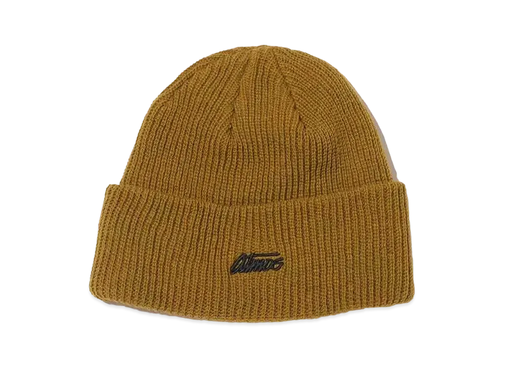 atmos Small Logo Knit Cap "Beige"