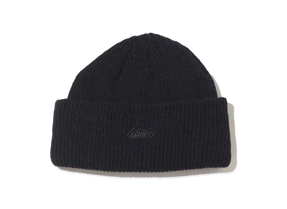 atmos Small Logo Knit Cap "Black"