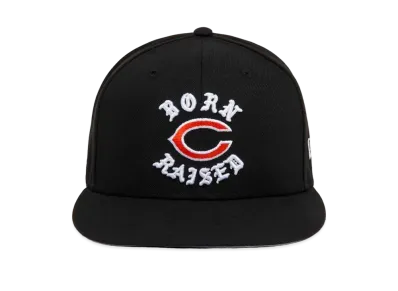 NEW ERA x Born x Raised x NFL + Bears Snapback Rocker Hat "Black"