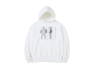NEIGHBORHOOD NH x TAKU OBATA . Sweatparka LS "White"