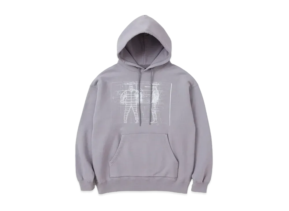 NEIGHBORHOOD NH x TAKU OBATA . Sweatparka LS "Gray"