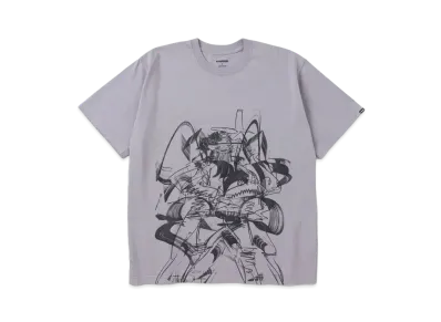 NEIGHBORHOOD NH x TAKU OBATA . Tee SS-2 "Gray"