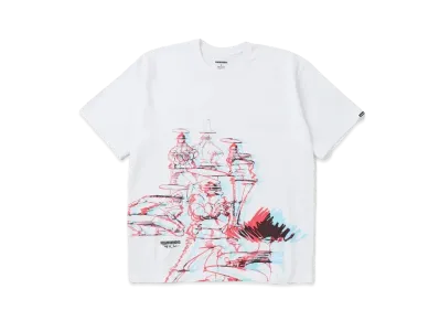 NEIGHBORHOOD NH x TAKU OBATA . Tee SS-3 "White"