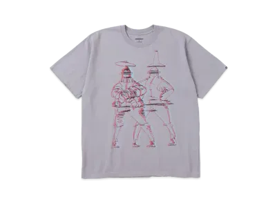 NEIGHBORHOOD NH x TAKU OBATA . Tee SS-4 "Gray"