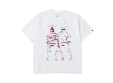 NEIGHBORHOOD NH x TAKU OBATA . Tee SS-4 "White"