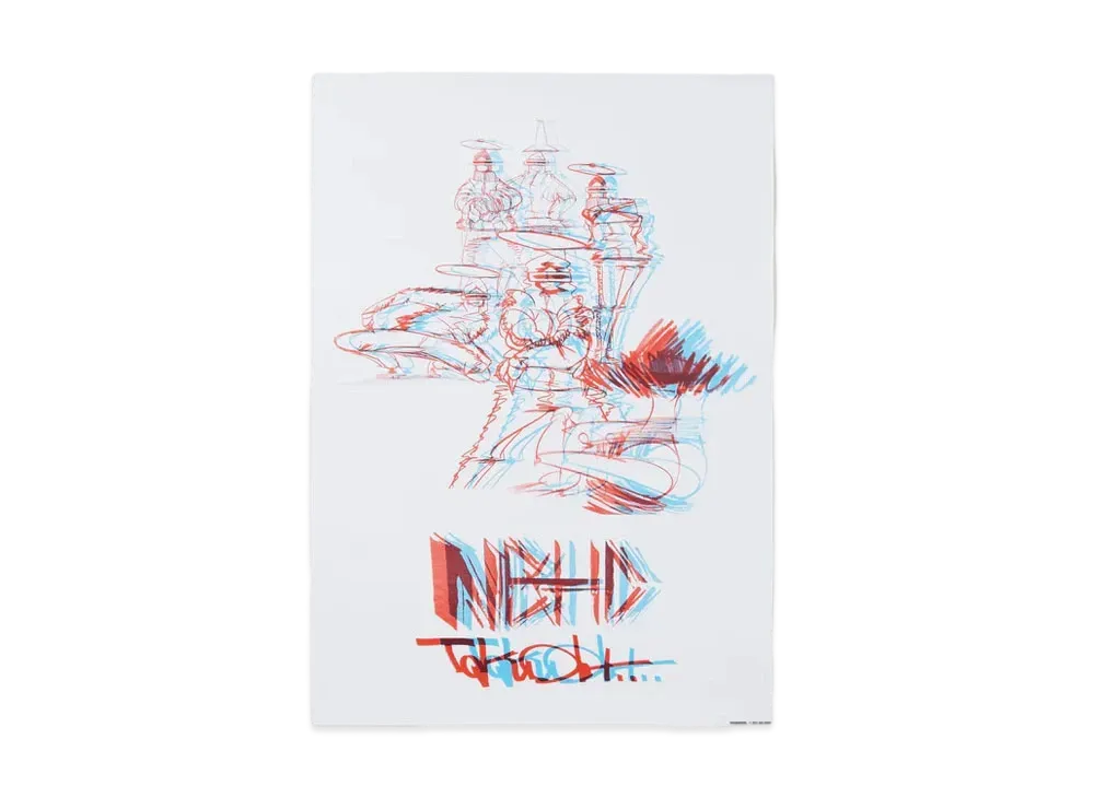 NEIGHBORHOOD NH x TAKU OBATA . Poster "Multi"