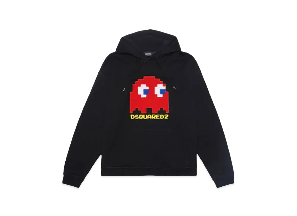 DSQUARED2 Pac-Man Hercalina Fit Hoodie "Black"