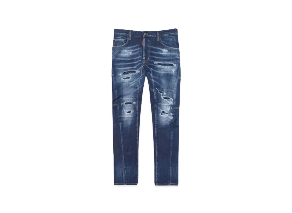 DSQUARED2 Tidy Biker Jean "Navy Blue"