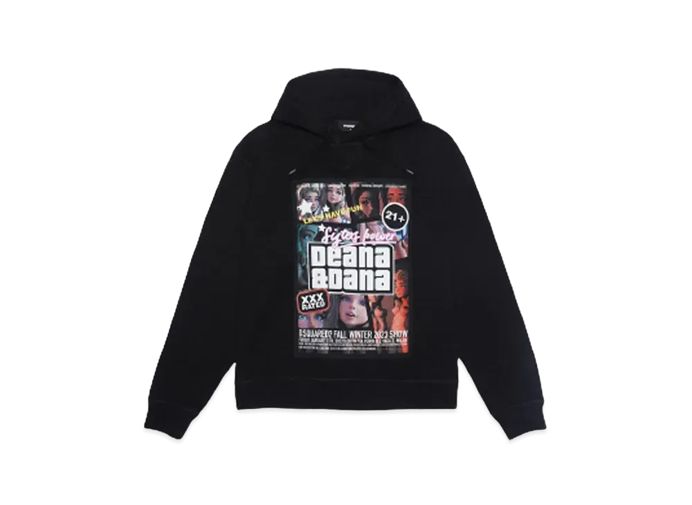 DSQUARED2 Cool Fit Hoodie "Black"