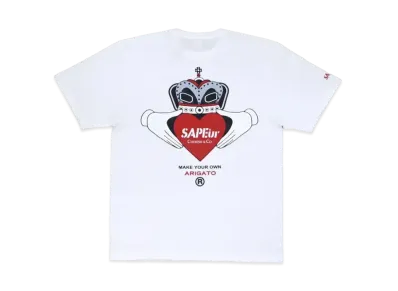 SAPEur Claddagh Heart S/S Tee "White"