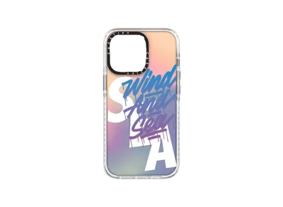 WIND AND SEA x CASETIFY x it's a living IMPACT LOGO CASE "Sheer Aurora"