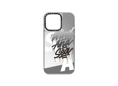 WIND AND SEA x CASETIFY x it's a living MIRROR LOGO CASE "Mirror Silver"