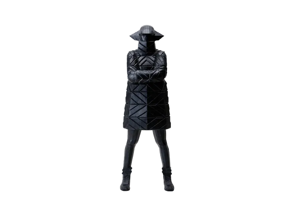 NEIGHBORHOOD NH x TAKU OBATA . B-girl Down Jacket Makkuro Ohkime "Black"