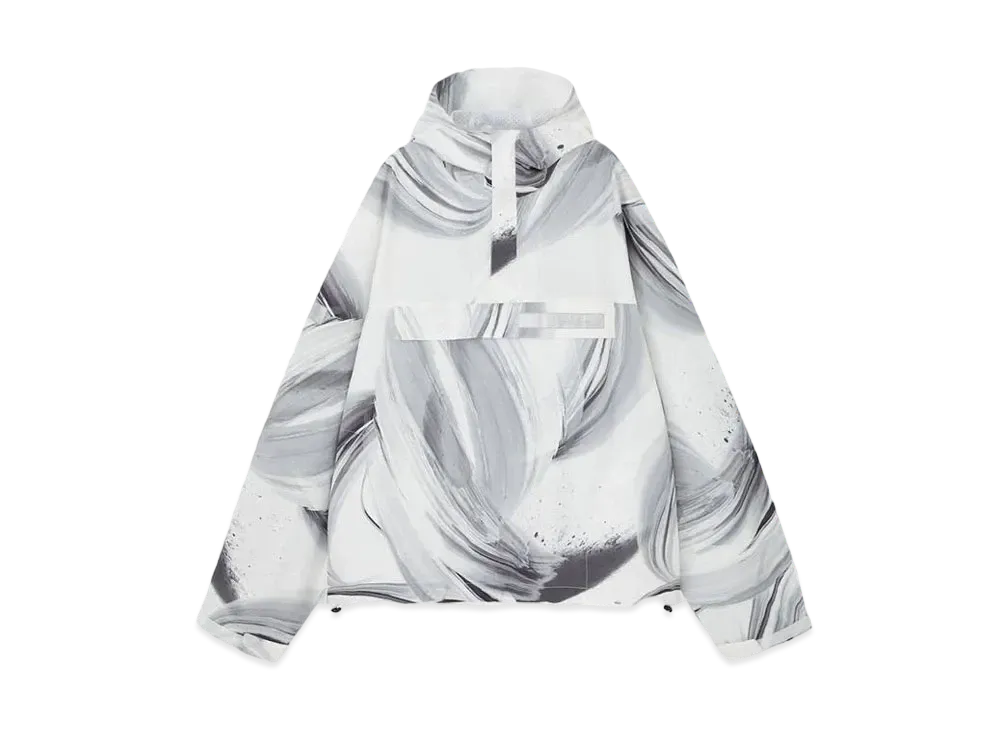 MAGIC STICK BADBOY PSYCHOTEK ANORAK JACKET "MONOCHROME BRUSH"