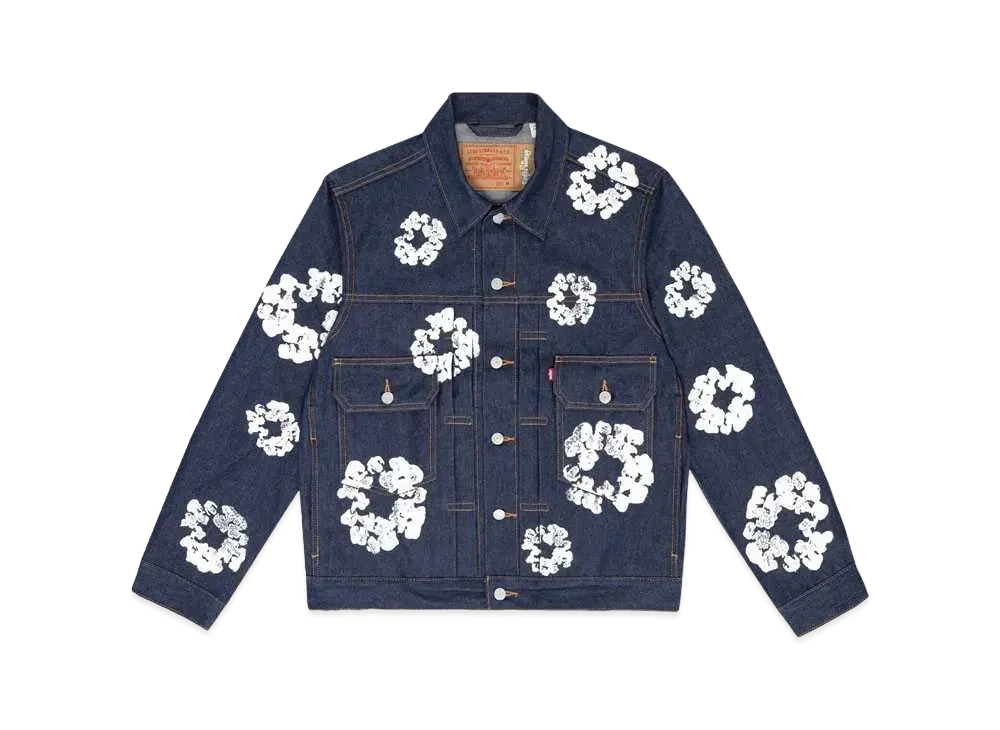 LEVI'S x Denim Tears Type-2 All Over Wreath "Raw"