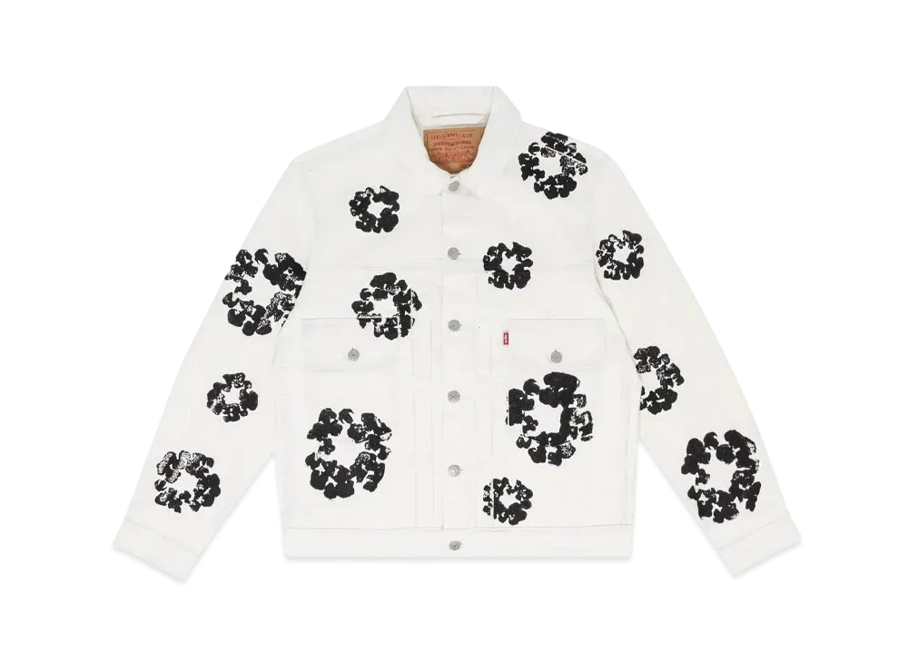 LEVI'S x Denim Tears Type-2 All Over Wreath "White"