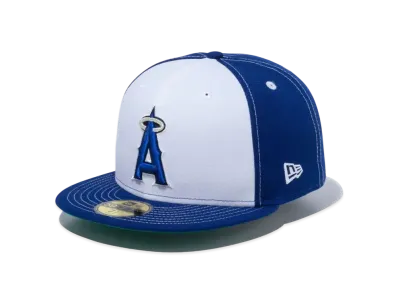 NEW ERA 59FIFTY MLB Custom Los Angeles Angels Kelly Under Visor "Dark Royal"