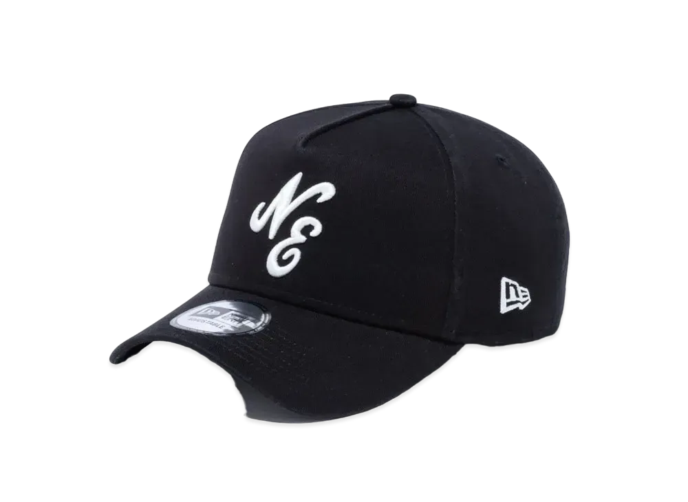 NEW ERA 9FORTY A-Frame Classic Logo "Black"
