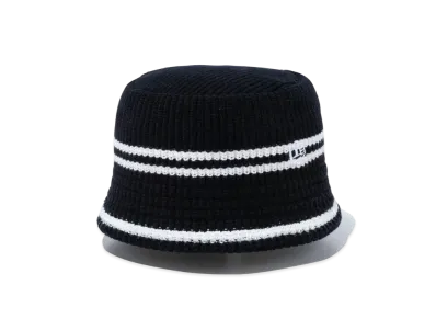 NEW ERA Knit Bucket "Black/Ivoly"