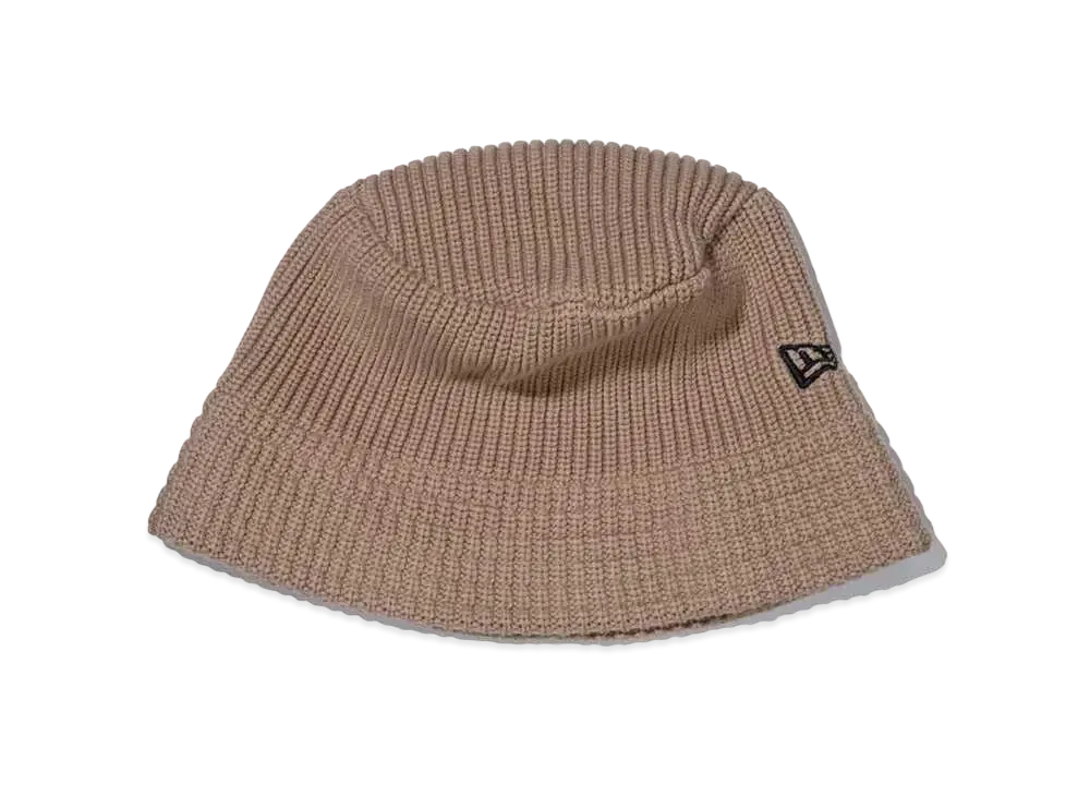 NEW ERA Knit Bucket "Beige"