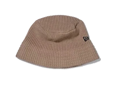 NEW ERA Knit Bucket "Beige"