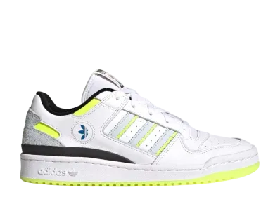 adidas Forum Low CL Indigo Herz "Footwear White/Hello Blue/Solar Yellow"