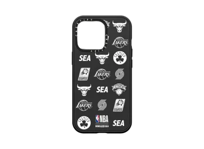 WIND AND SEA x NBA x CASETIFY (Pattern) Magsafe Recasetify Impact 2 "Matte Black"