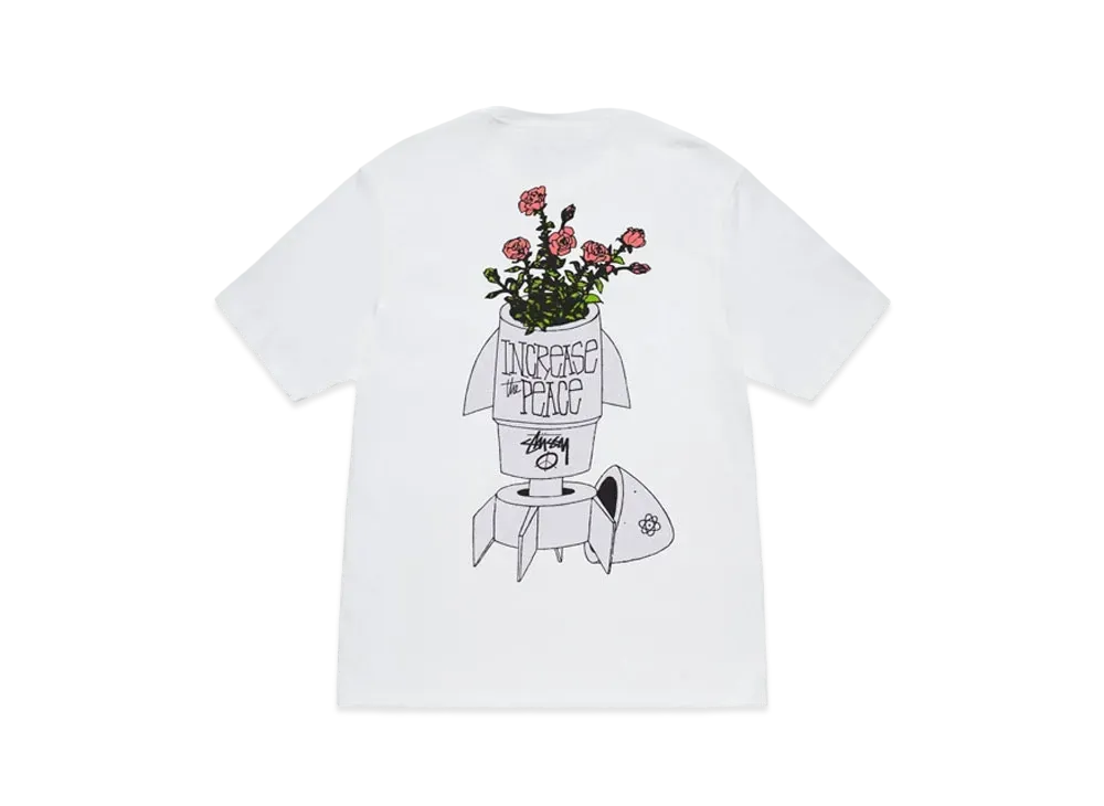 Stussy Flower Bomb Tee "White" 1904933