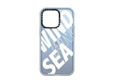 WIND AND SEA x CASETIFY IMPACT CRUSH -MATTE BUMPER- (WDS) CASE "Light Blue"