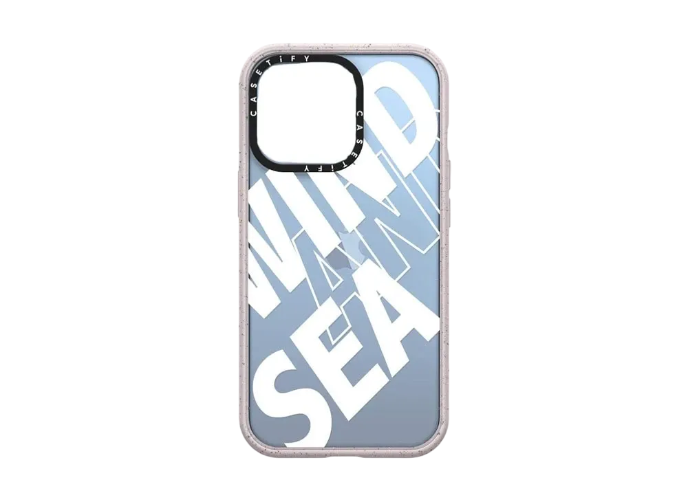 WIND AND SEA x CASETIFY IMPACT CRUSH -MATTE BUMPER- (WDS) CASE "Purple"