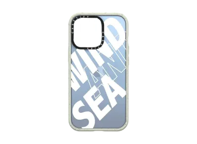 WIND AND SEA x CASETIFY IMPACT CRUSH -MATTE BUMPER- (WDS) CASE "Off White"