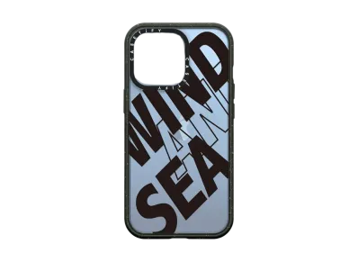 WIND AND SEA x CASETIFY IMPACT CRUSH -MATTE BUMPER- (WDS) CASE "Black"