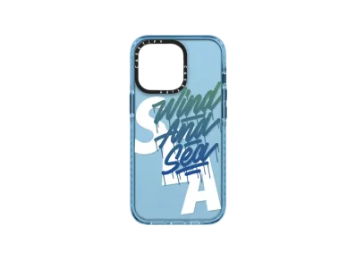WIND AND SEA x CASETIFY x it's a living IMPACT LOGO CASE "Blue"