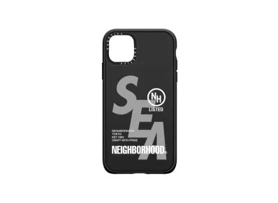 NEIGHBORHOOD NBHD X CASETIFY X WDS IMPACT CASE (S_E_A) FOR IPHONE "Matte Black"
