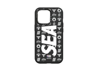 WIND AND SEA x NBA x CASETIFY (Pattern) Magsafe Impact "Matte Black"