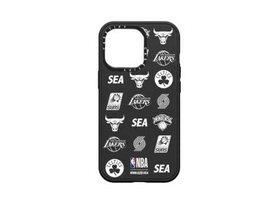 WIND AND SEA x NBA x CASETIFY (Pattern) Magsafe Impact 2 "Matte Black"