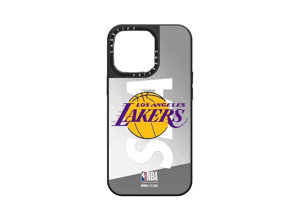 WIND AND SEA x NBA x CASETIFY (Lakers) Magsafe Mirror "Mirror Silver"