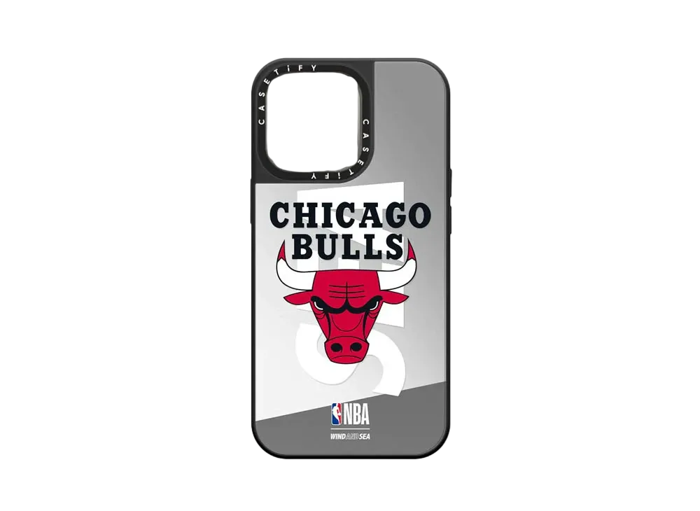 WIND AND SEA x NBA x CASETIFY (Bulls) Magsafe Mirror "Mirror Silver"