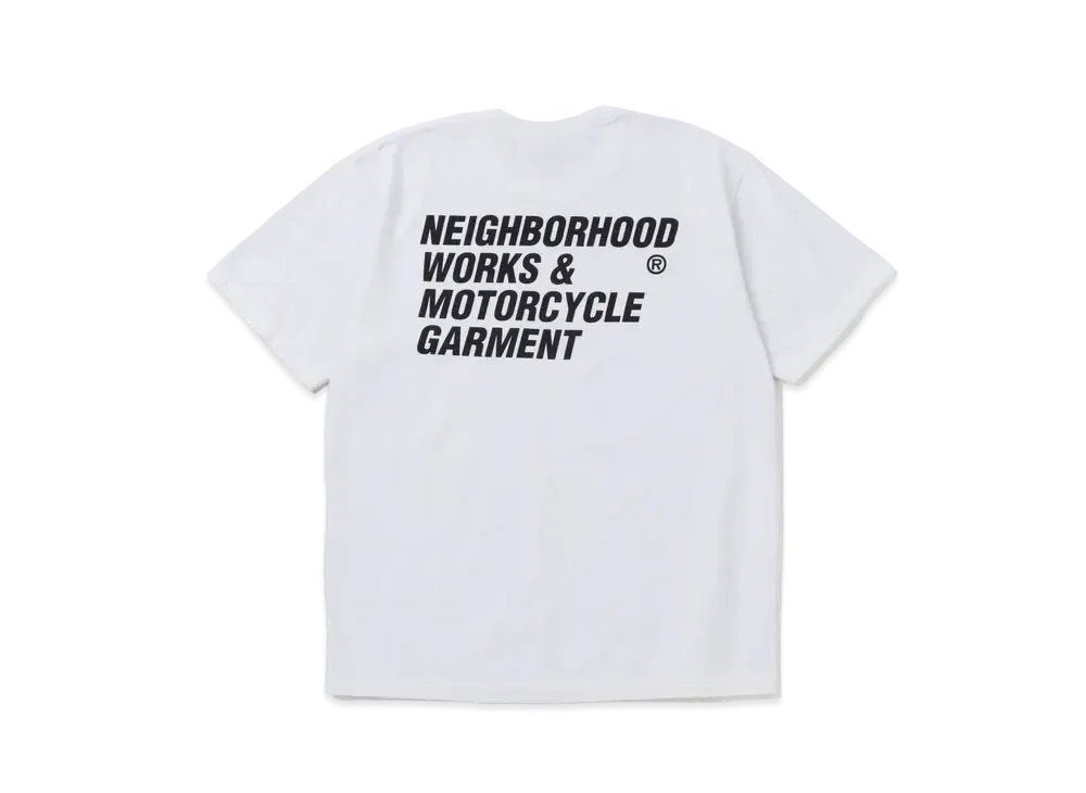 NEIGHBORHOOD NH . Tee SS-12 "White"